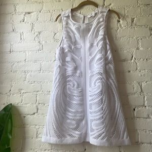 FINDERS KEEPERS Revolve crochet lace Dress White Size S